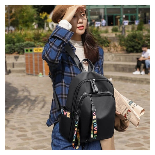 Fashionable Oxford Cloth Shoulder Bag with Spacious Capacity