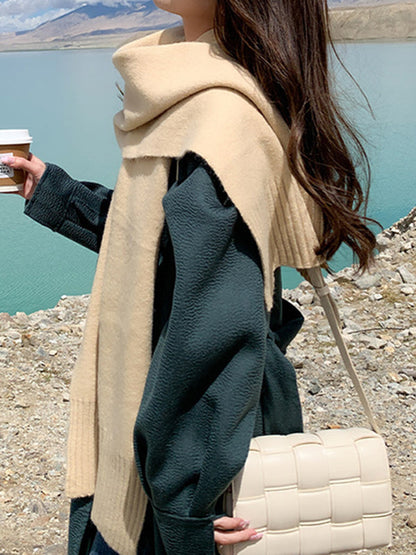 Keep Warm Solid Color Scarf
