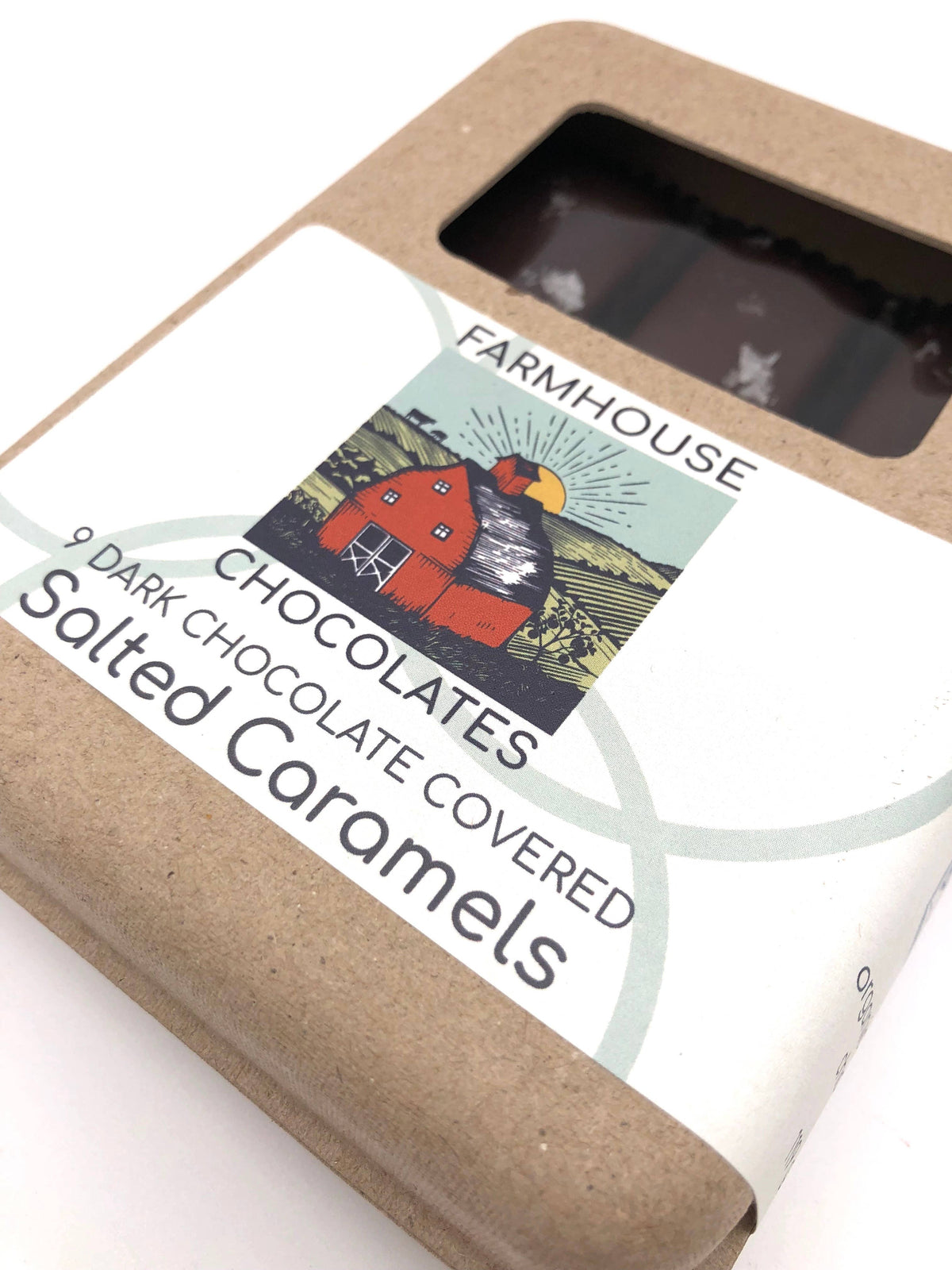 9 Piece Dark Chocolate Covered Salted Caramels