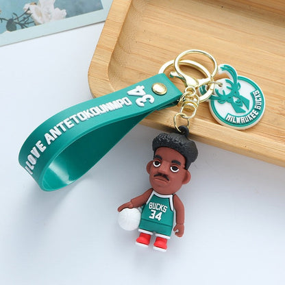 Creative Silicone Cartoon Character Decorative Pendant
