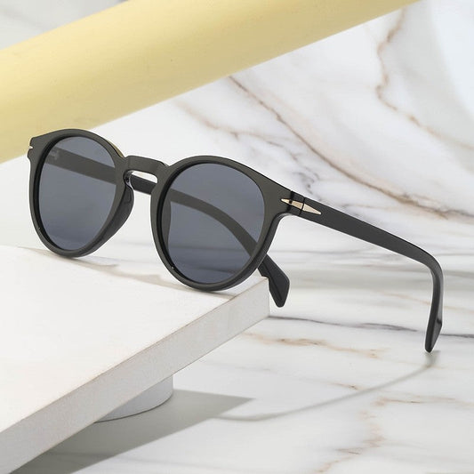Stylish Vintage Small Round Frame Sunglasses