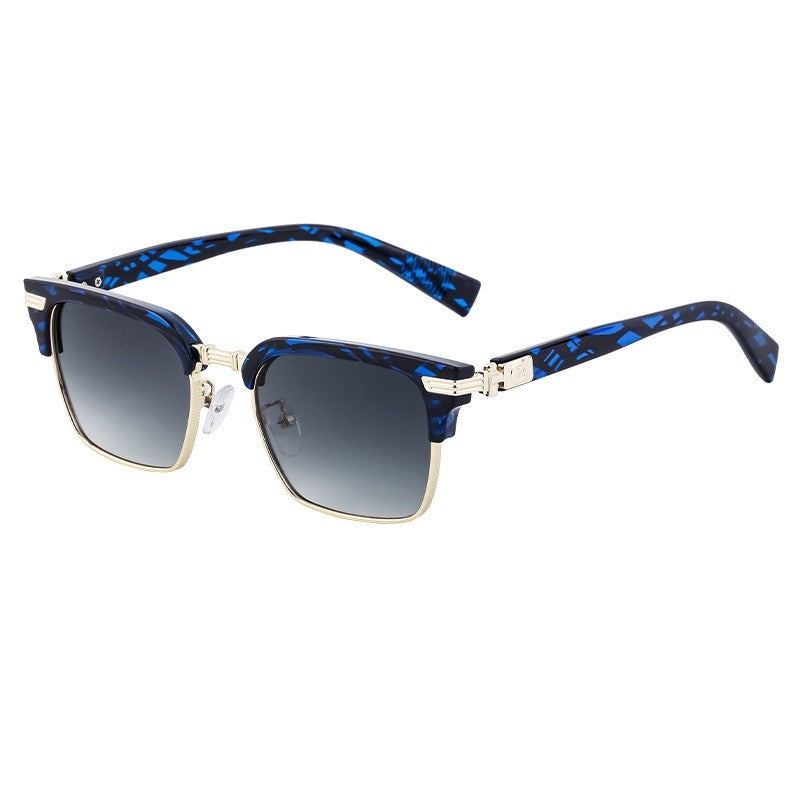 Men's Retro UV Protection Square Sunglasses