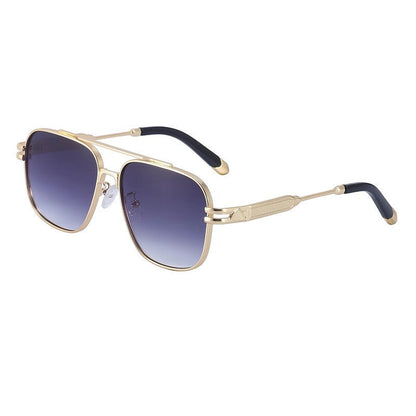 Retro Double Beam Sunglasses For Men