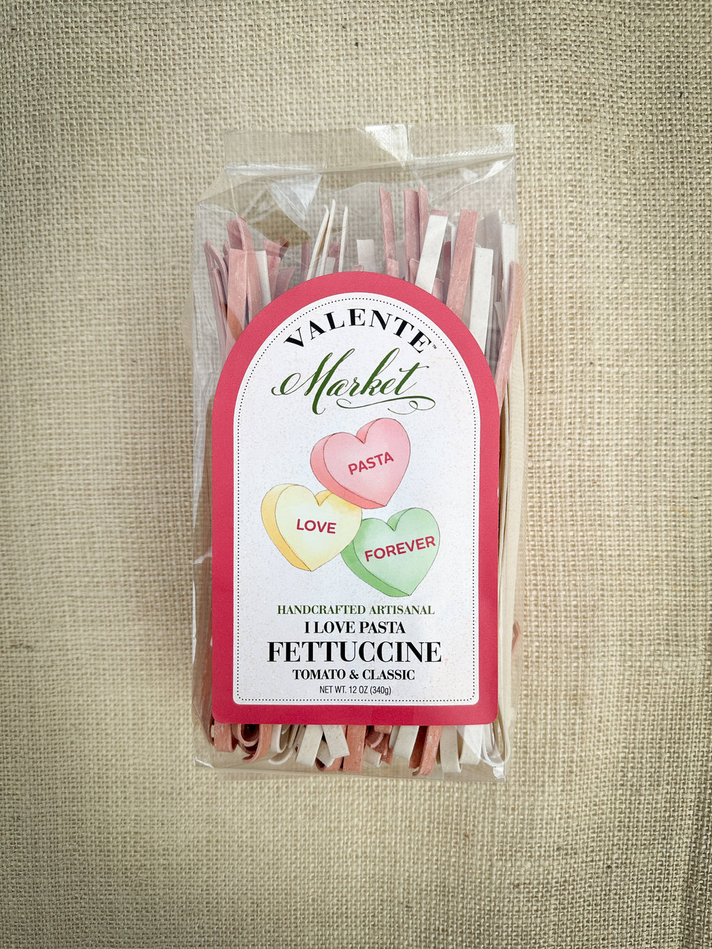 I Love Pasta  ( white & red pasta) / Dry  Specialty Pasta