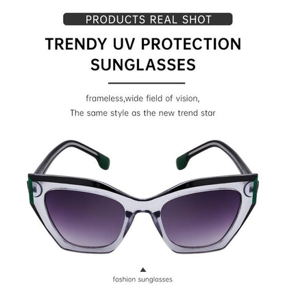 Fashion Eye Cat Full Frame Outdoor UV400 Sun Protection Eyewear Sunglasses