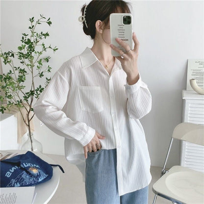 Stylish and Versatile Solid Color Sun Protection Cardigan