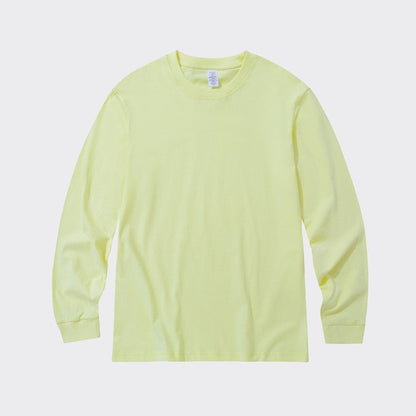 Casual Men's Solid Color Long Sleeve Tee