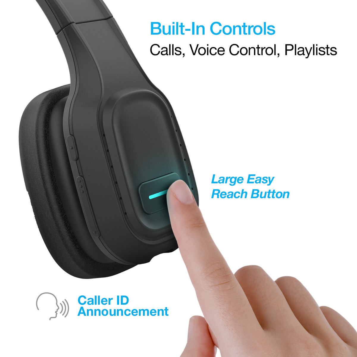 Naztech NXT-700 Xtreme Noise Cancelling Headset for Home Use