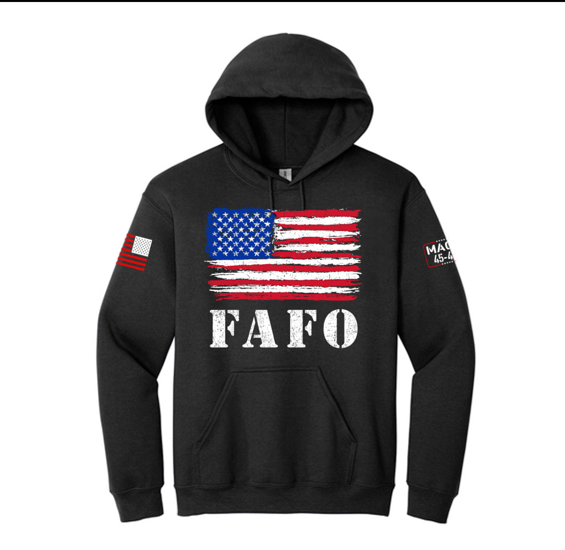 FAFO American Flag Hoodie