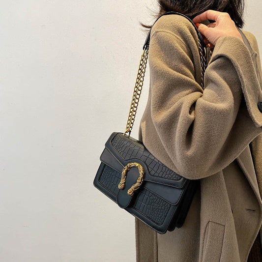 Fashionable Single Strap Classic Chain Shoulder Bag