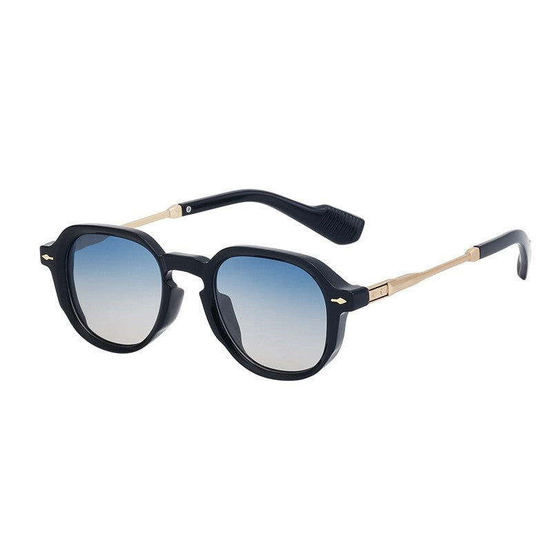 Retro Full Square Frame UV400 UV Protection Outdoor Sunglasses