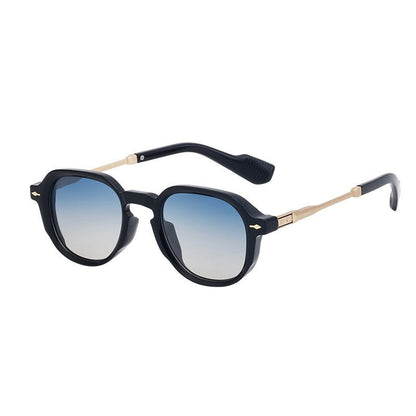 Retro Full Square Frame UV400 UV Protection Outdoor Sunglasses