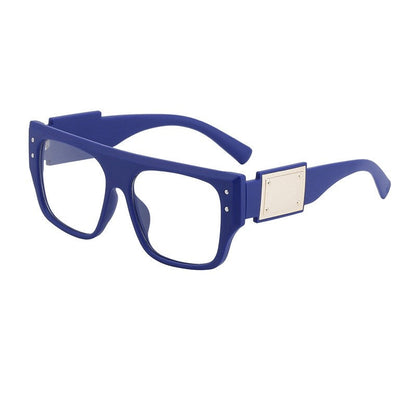 Unisex UV400 Square Frame Color Changing Sun Protection Eyewear Sunglasses