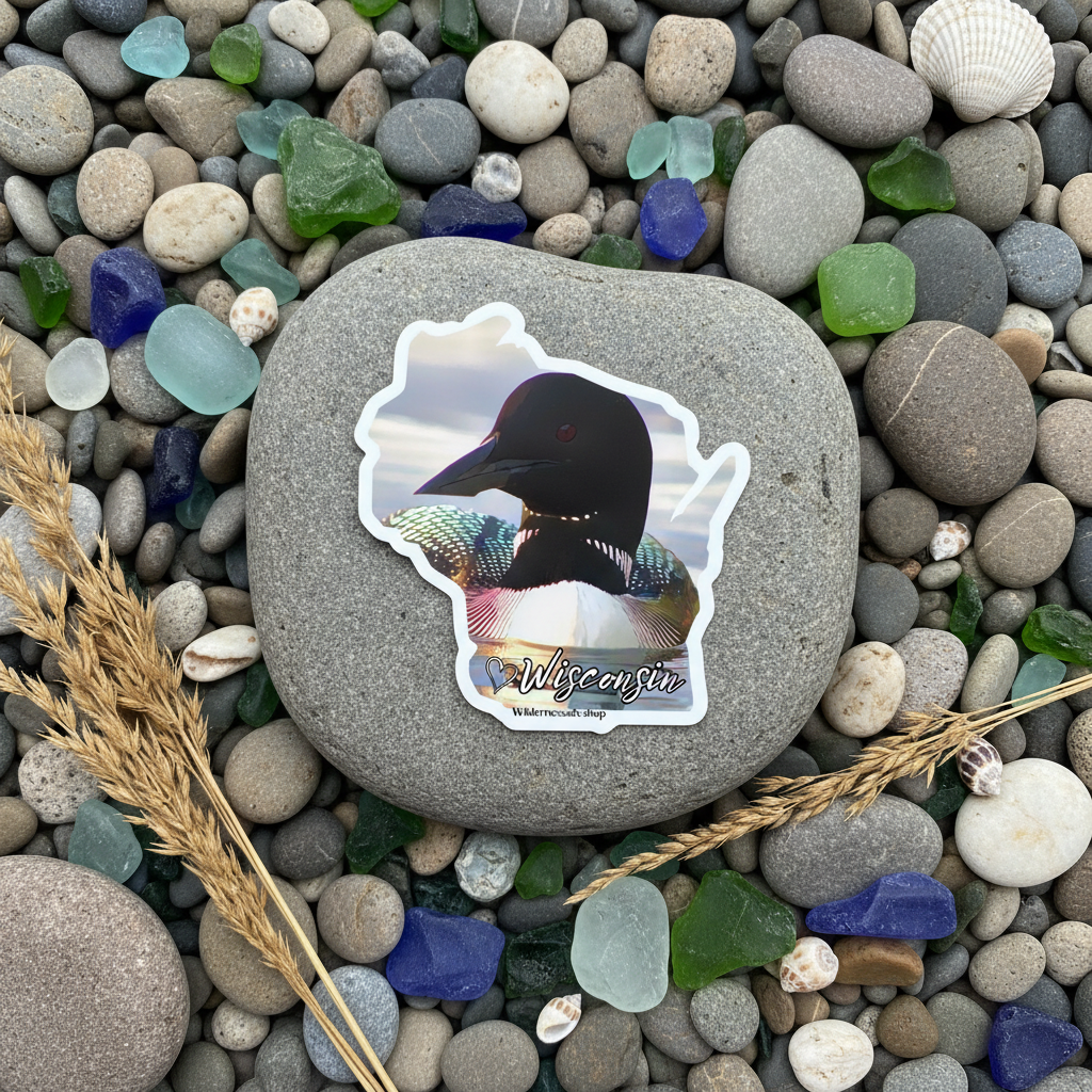 Wisconsin Loon Sticker