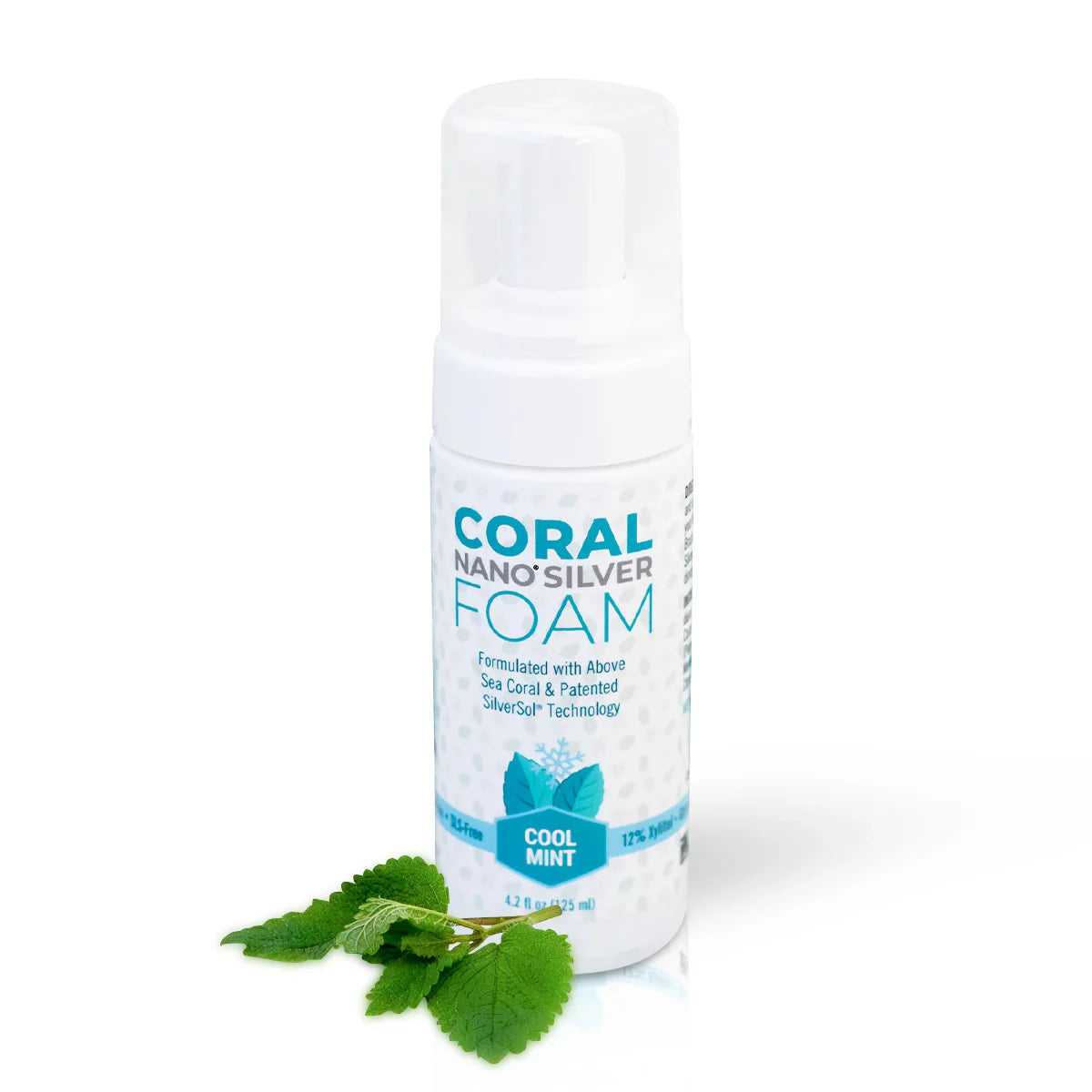 Fluoride Free Mint Toothpaste with Nano Silver & Xylitol