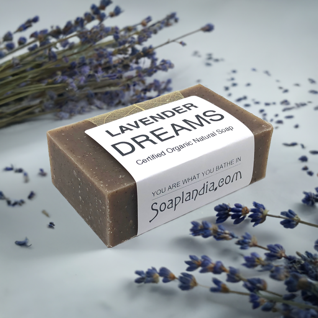 Lavender Dreams Bar Soap, Certified Organic