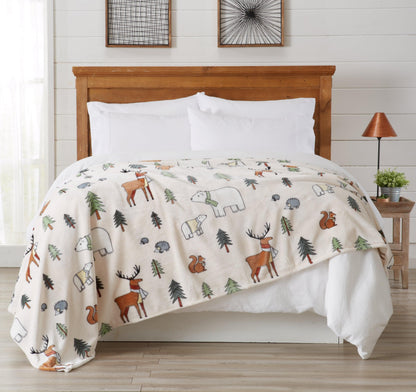 Velvet Throw Blanket - Pearl Collection