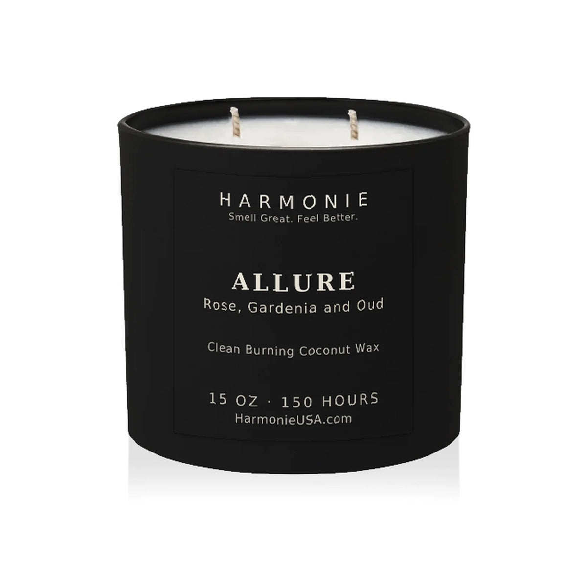 Allure Rose, Gardenia & Oud Candle | Harmonie