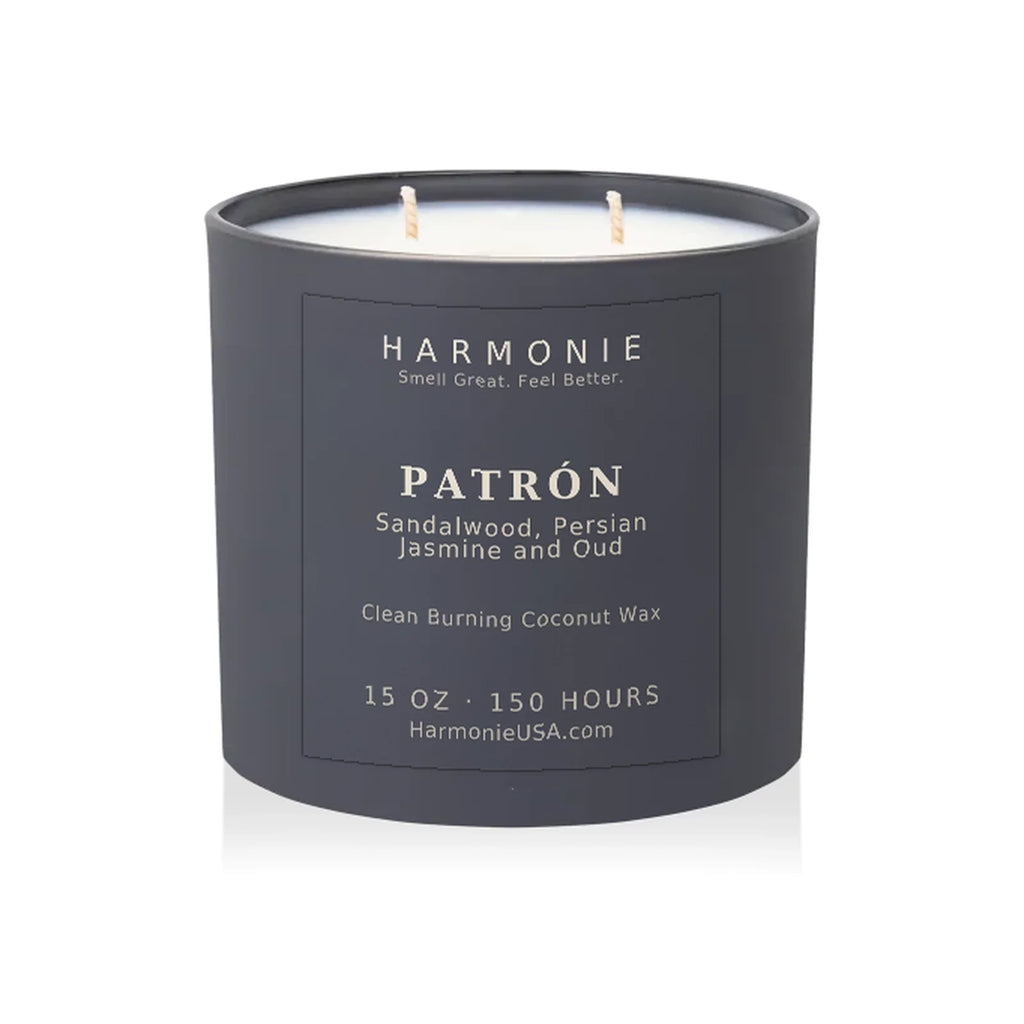 Patrón Candle - Luxury Jasmine & Oud Scented Candle | Harmonie