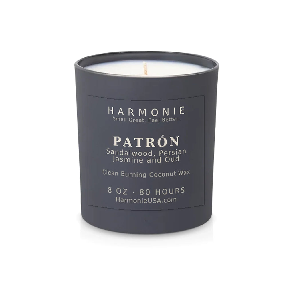 Patrón Candle - Luxury Jasmine & Oud Scented Candle | Harmonie