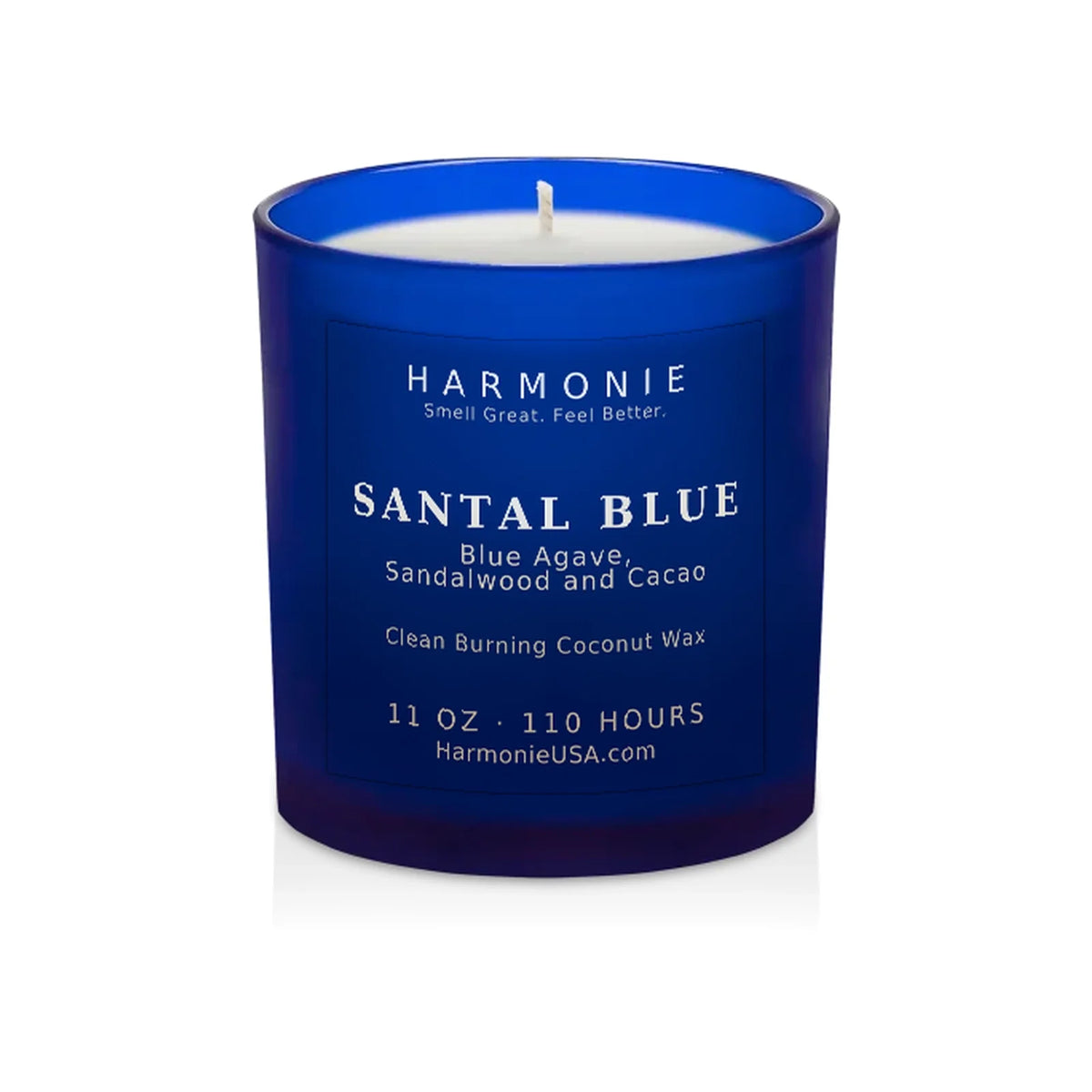 Santal Blue Candle | Harmonie