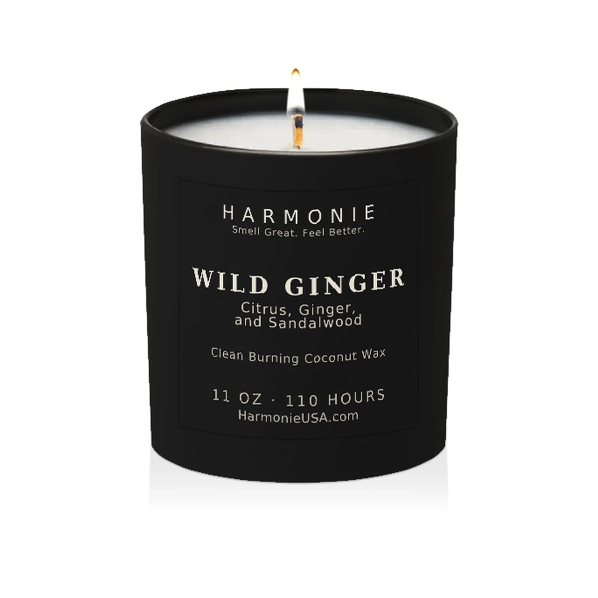 Wild Ginger Candle - Invigorating Aromatherapy | Harmonie