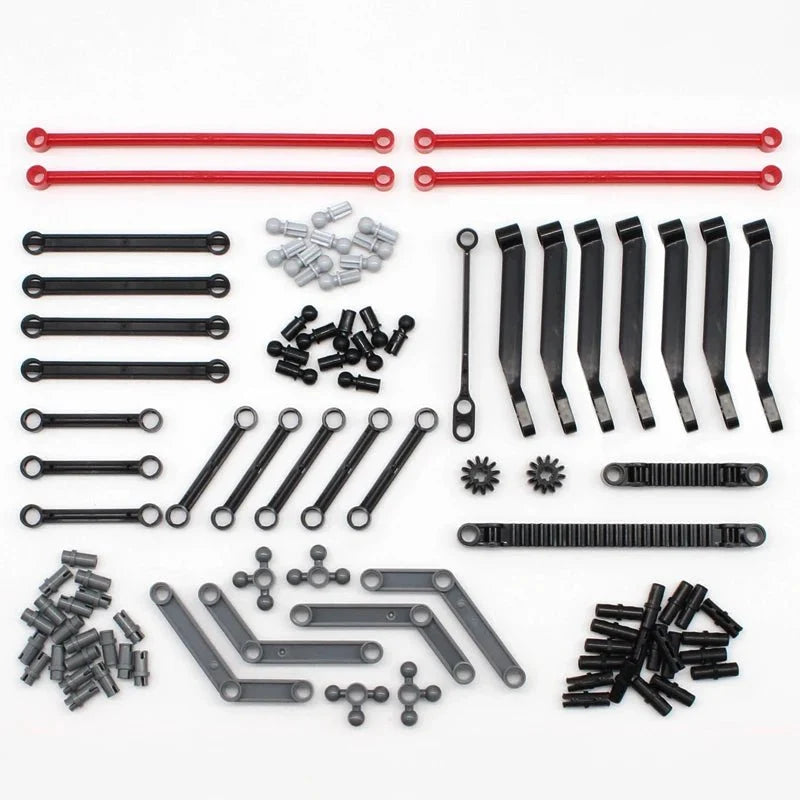 Technic Building Blocks Set | Compatible Parts for Cars, Gears, and Axles
