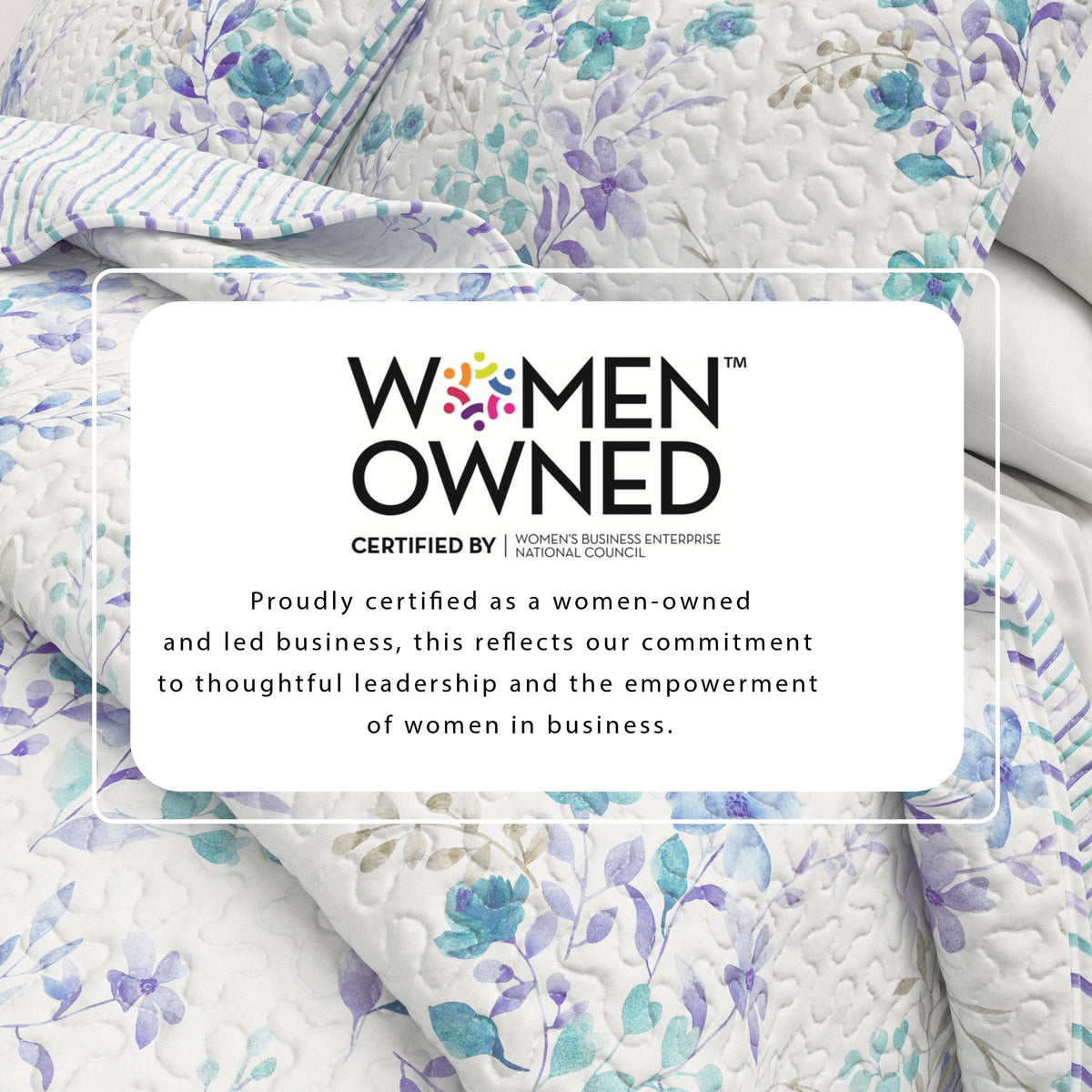 April Morning Floral Quilt Set