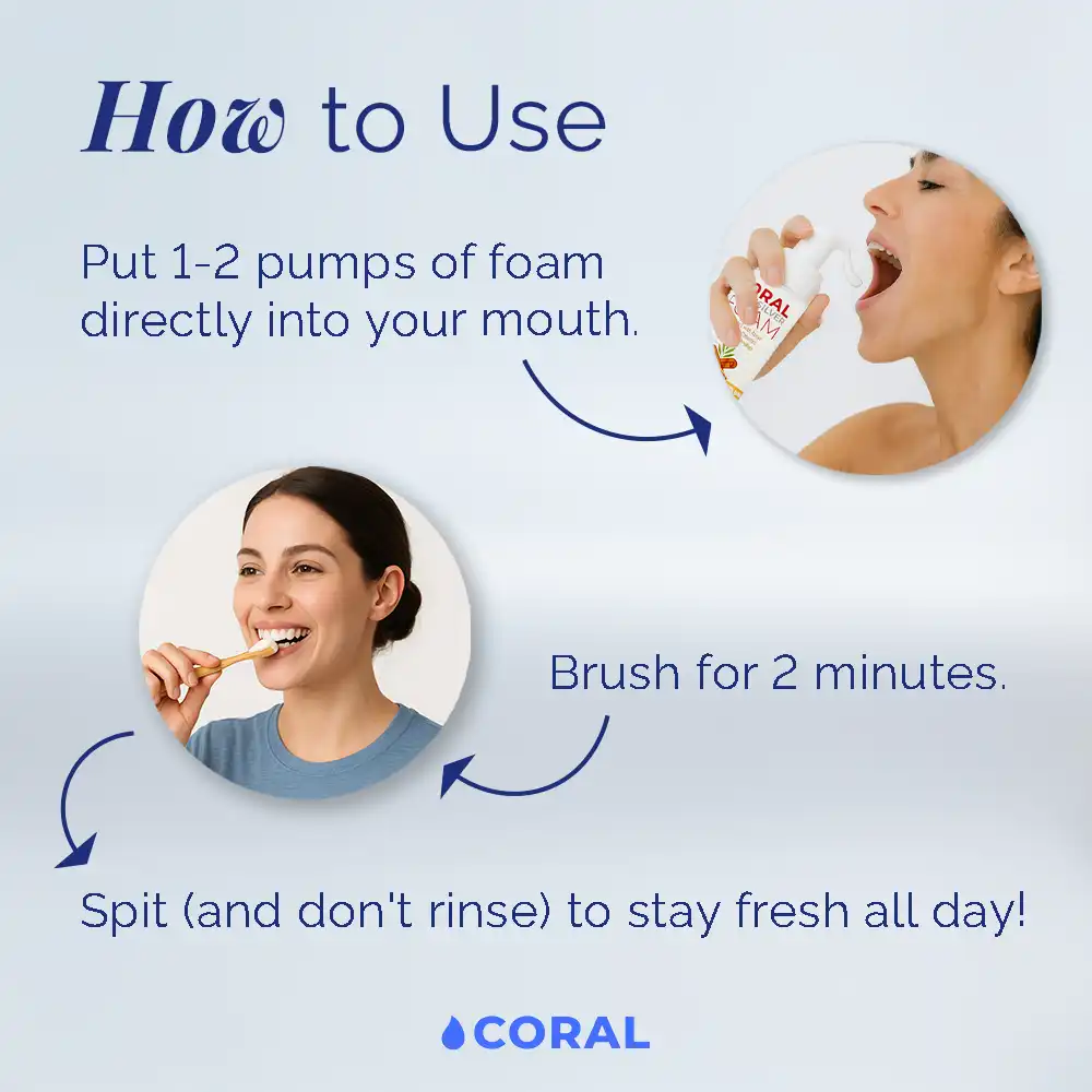 Fluoride-Free Foaming Cinnamon Toothpaste with Xylitol & Nano Silver
