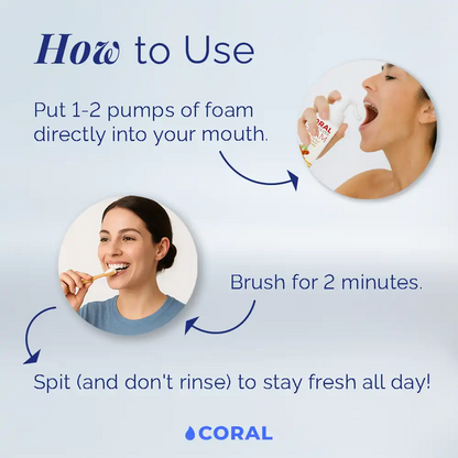 Fluoride-Free Foaming Cinnamon Toothpaste with Xylitol & Nano Silver