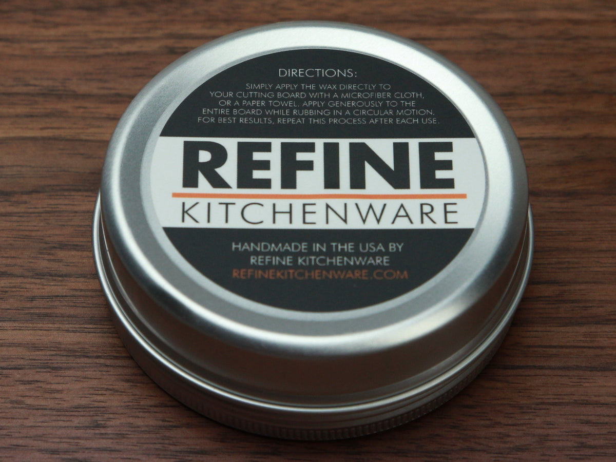 All Natural Cutting Board Wax, Handmade in the USA With Organic Coconut Oil and Organic Beeswax
