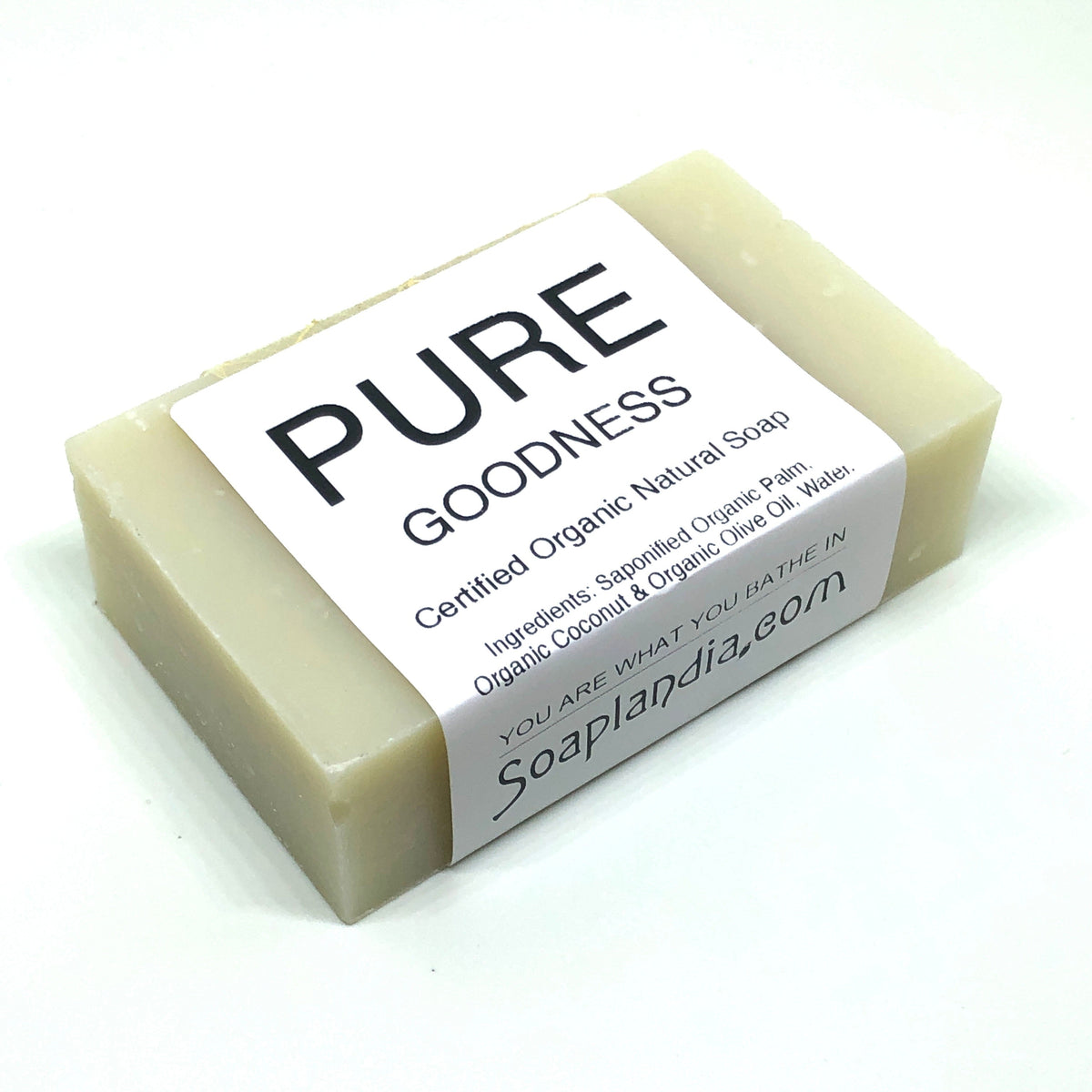 Pure Goodness Bar Soap, Certified Organic