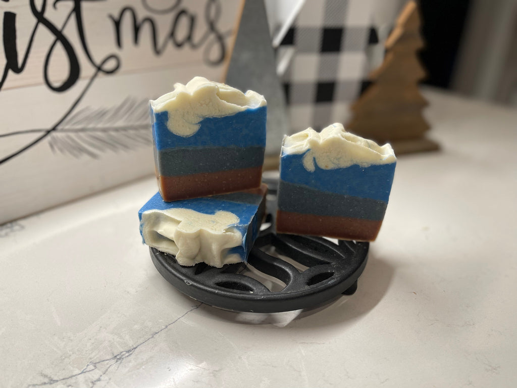 Ocean Rain Luxury Handmade Soap with oatmeal