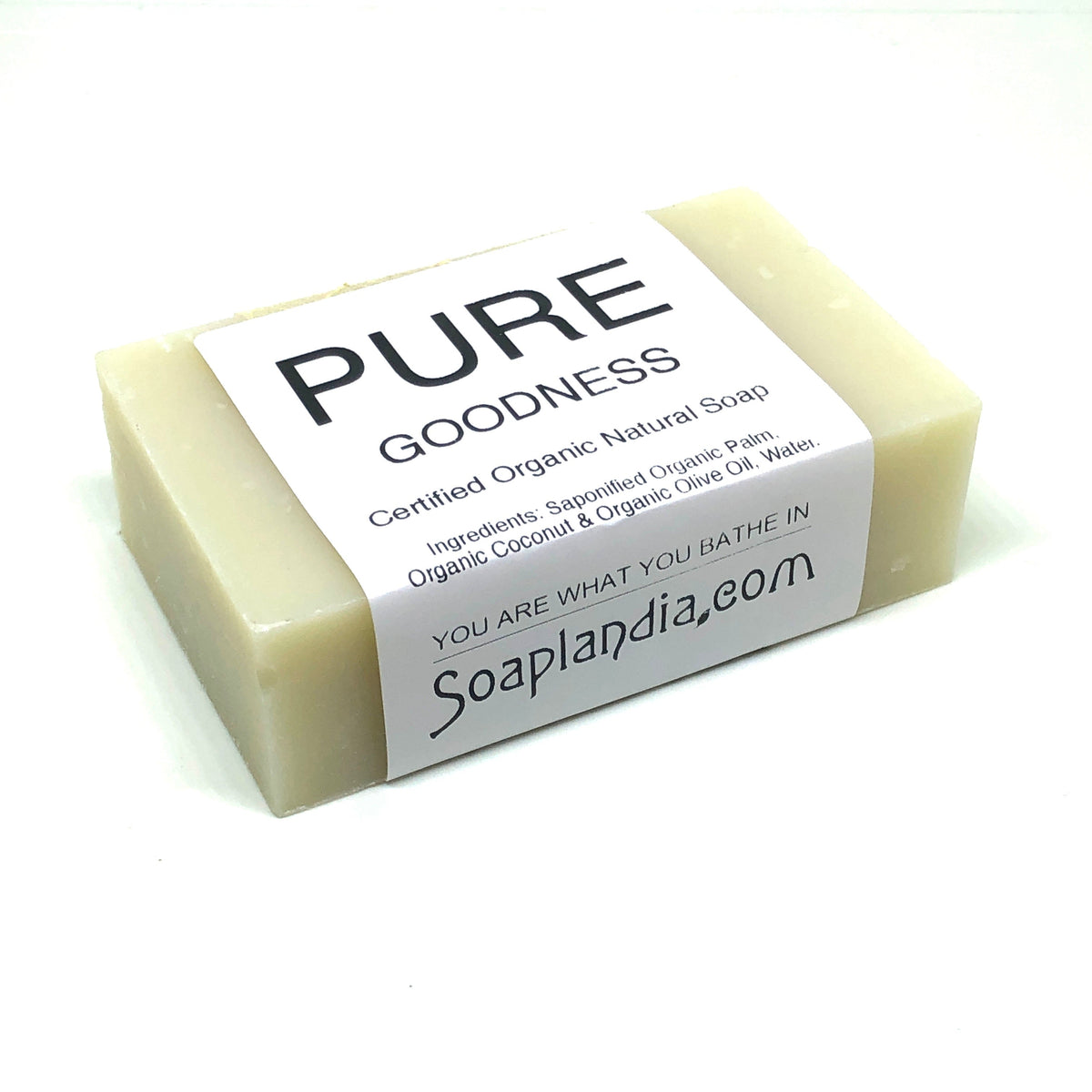 Pure Goodness Bar Soap, Certified Organic