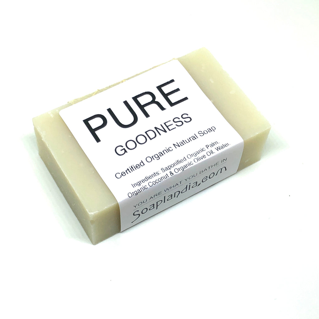 Pure Goodness Bar Soap, Certified Organic