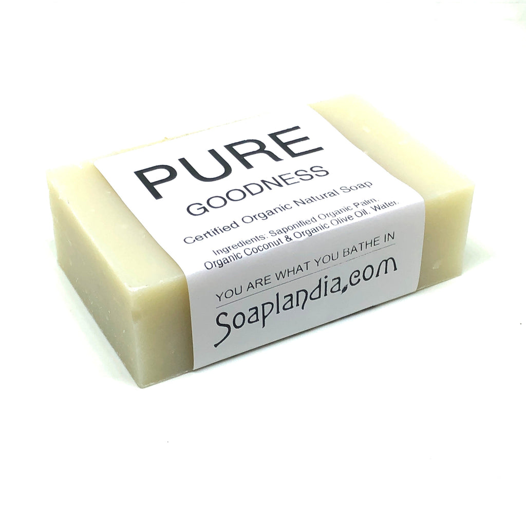 Pure Goodness Bar Soap, Certified Organic