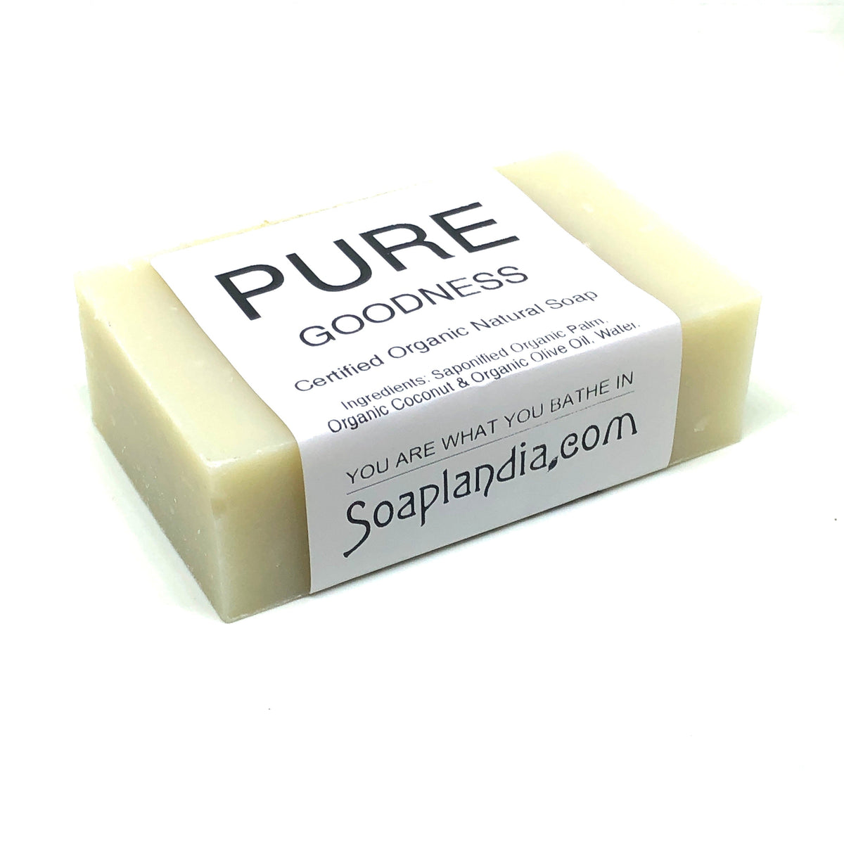 Pure Goodness Bar Soap, Certified Organic