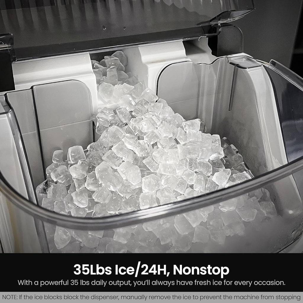 Kismile Nugget Countertop Ice Maker Z5825NB