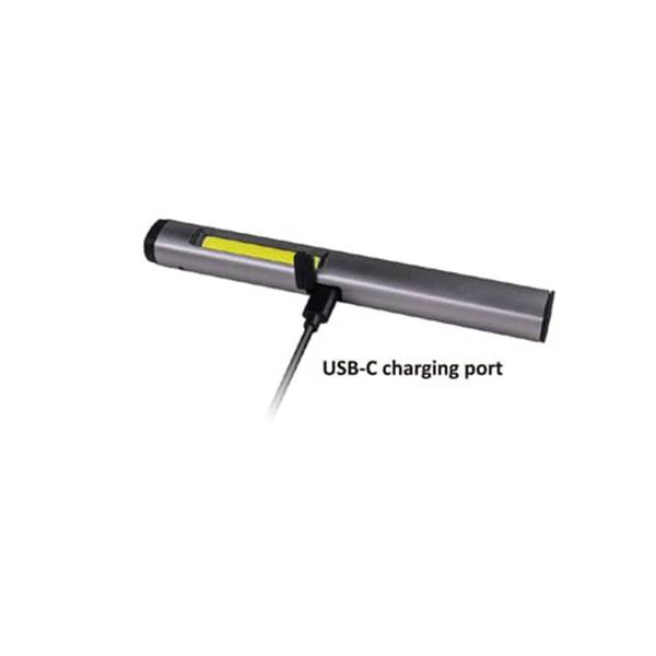 Multifunctional Rechargeable Pen Light with UV (365nm) & Laser – USB-C Charging, Compact Handheld Design