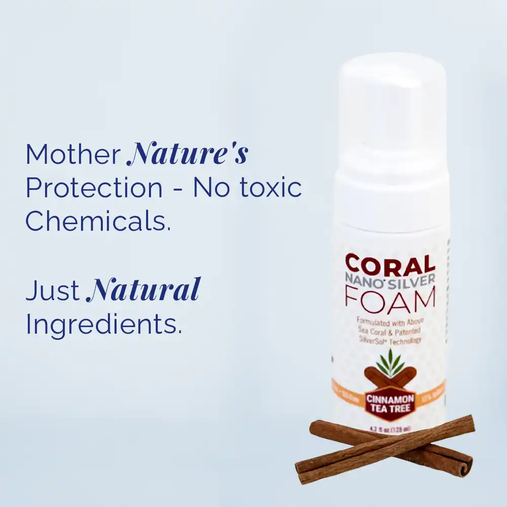 Fluoride-Free Foaming Cinnamon Toothpaste with Xylitol & Nano Silver