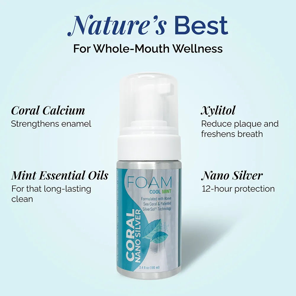 Travel-Sized Mint Foaming
