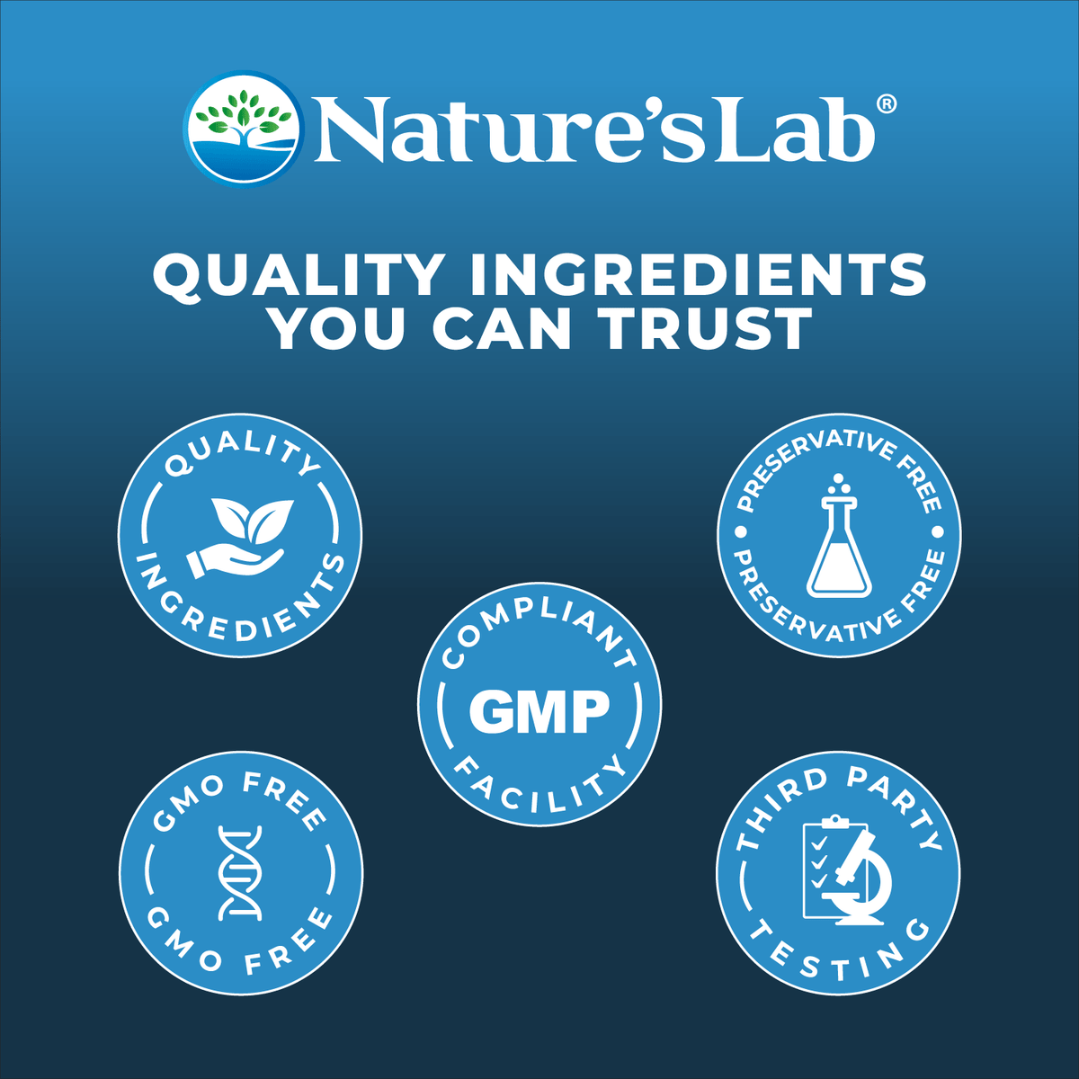Nature's Lab Iron Plus Vitamin C Fast Melt Tablets - 120 Tablets