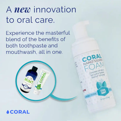 Fluoride Free Mint Toothpaste with Nano Silver & Xylitol