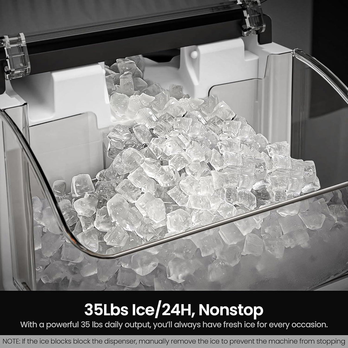 Nugget Sonic Ice Maker Stainless Steel Z5815NB