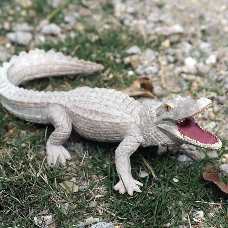 Sarcosuchus Crocodile Action Figure | Hand-Painted Wild Animal Model