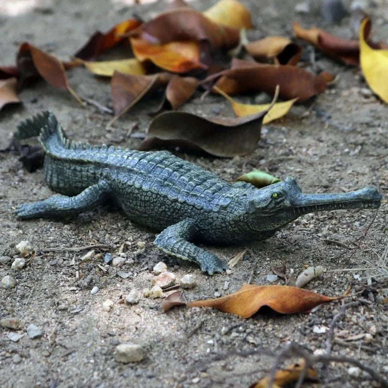 Sarcosuchus Crocodile Action Figure | Hand-Painted Wild Animal Model