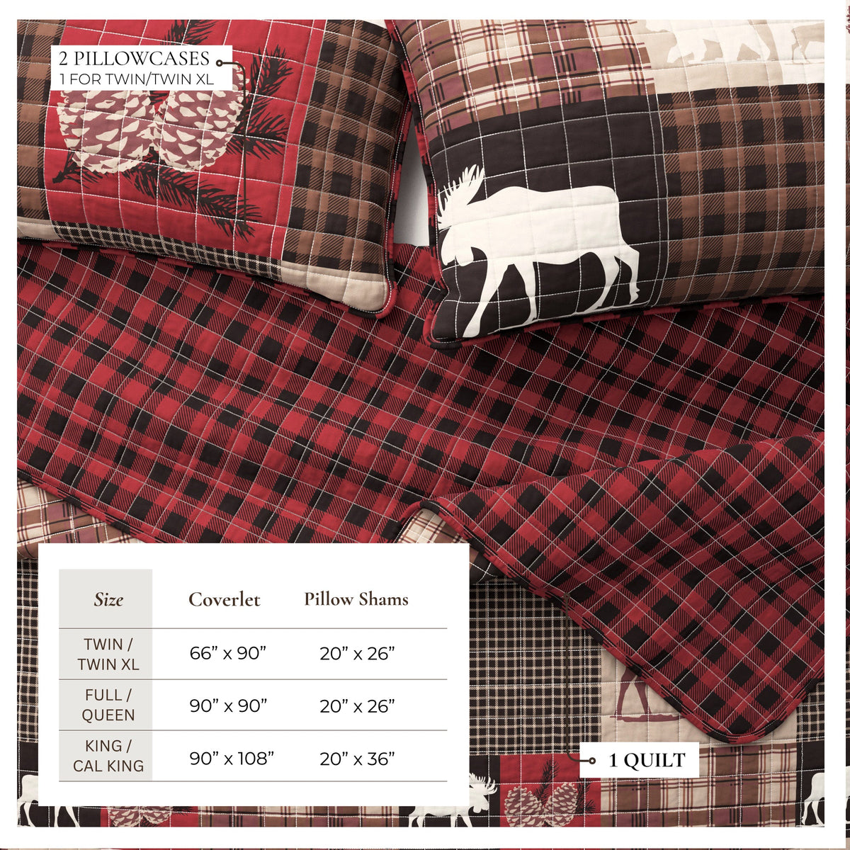 Rustic Landscape Quilt Set - Matthew Collection