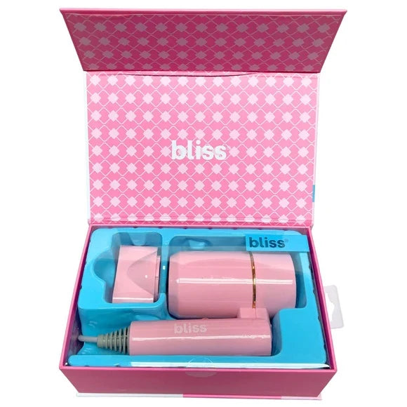 BLISS 1200W Professional Hair Dryer with Concentrator Nozzle – Lightweight Styling Dryer (Blue, Pink)