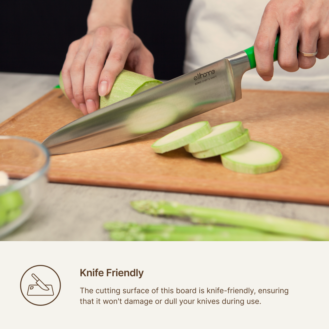 Premium Series 14 x 19 x 1/4 Cutting Board - X Large Green