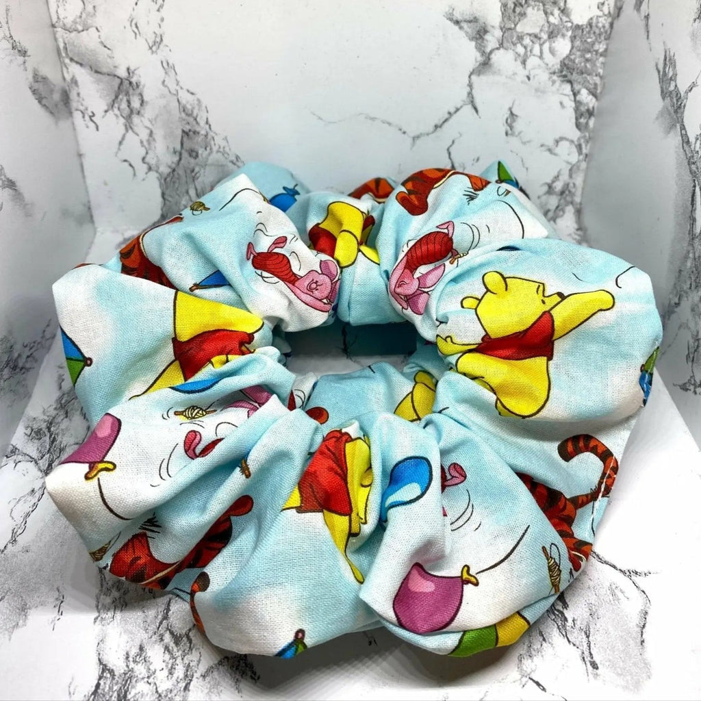 Winnie the Pooh Sky Scrunchie